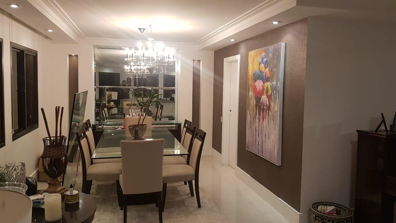 Sala de jantar - papel de parede